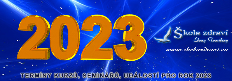 Termíny pobytů, kurzů, seminářů a masáží pro rok 2023