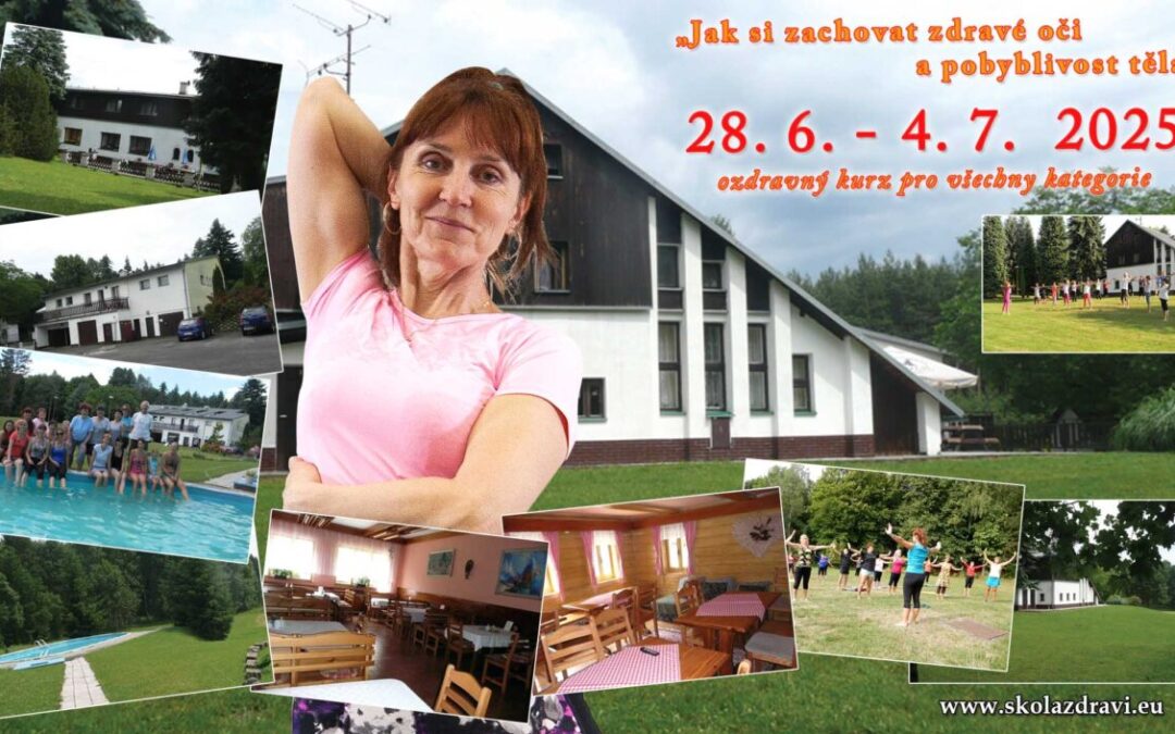 Maxov – Jak si zachovat zdravé oči a pohyblivost těla (+dárek) – červenec