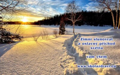 Zimní slunovrat – oslavný příchod světla